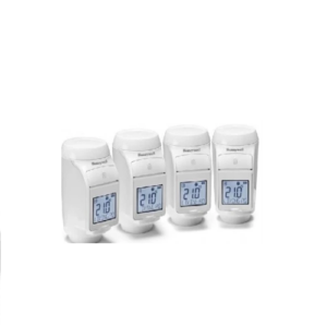Honeywell Evohome radiatorthermostaatknop draadloos (set 4 stuks) - wit - prijs per set van 4 stuks