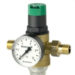 Braukmann D06F-AM drukregelaar met manometer FF 3/4 x 3/4 - 1,5-6 bar - max 40 °C