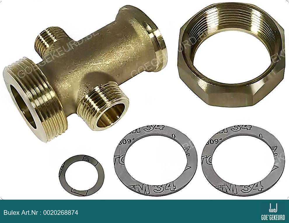 Aansluiting – zijaanzicht • BULEX Art.NR: 0020268874