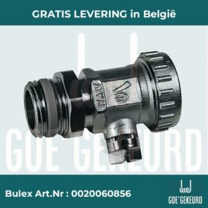 Aftapkraan 1/2 – productfoto • gratis verzending in België • BULEX Art.NR: 0020060856