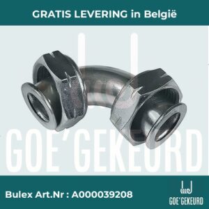 Bocht cv. zijdig platenwisselaar – productfoto • gratis verzending in België • BULEX Art.NR: