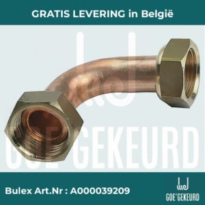 Bocht san. zijdig platenwisselaar – productfoto • gratis verzending in België • BULEX Art.NR: