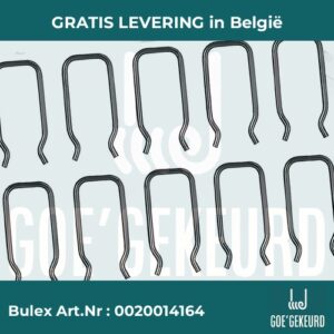 Borgclip (10 st.) – productfoto • gratis verzending in België • BULEX Art.NR: 0020014164