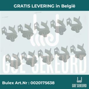 Clip (10 st.) – productfoto • gratis verzending in België • BULEX Art.NR: 0020175638
