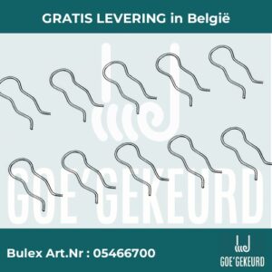 Clip, (10 st.) – productfoto • gratis verzending in België • BULEX Art.NR: 05466700