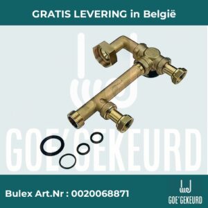Driewegklep + terugslagklep – productfoto • gratis verzending in België • BULEX Art.NR: 0020068871