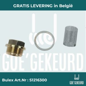 Filter + stop – productfoto • gratis verzending in België • BULEX Art.NR: S1216300