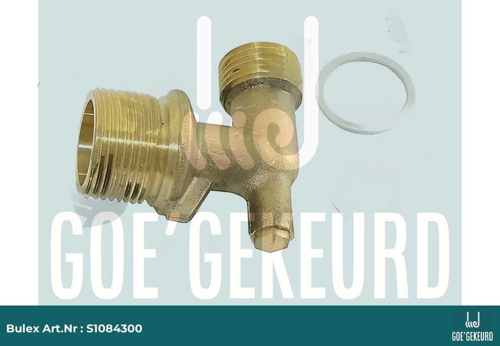 Gas aansluiting – detailfoto • BULEX Art.NR: S1084300