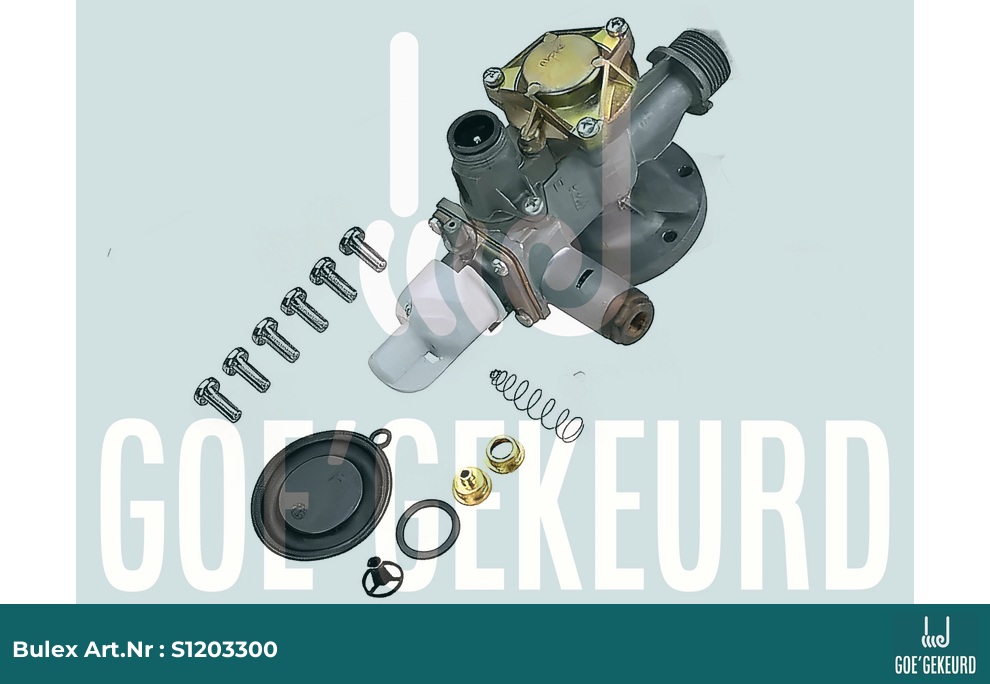 Gasmechanisme PN – detailfoto • BULEX Art.NR: S1203300