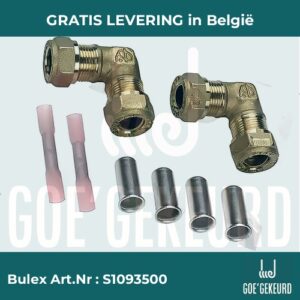 Knelkoppeling, (set van 2) – productfoto • gratis verzending in België • BULEX Art.NR: S1093500