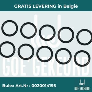 O-ring D=12x2 mm bypass (10 st.) – productfoto • gratis verzending in België • BULEX Art.NR: