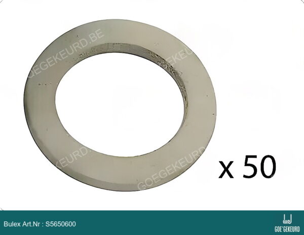 Pakkingring 1/2 (50 st.) – zijaanzicht • BULEX Art.NR: S5650600