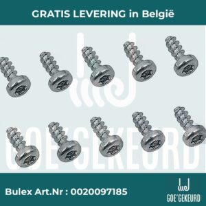 Schroef (10 st.) – productfoto • gratis verzending in België • BULEX Art.NR: 0020097185