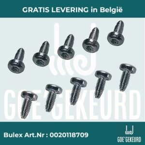 Schroef, (10 st.) – productfoto • gratis verzending in België • BULEX Art.NR: 0020118709