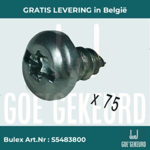 Schroef 3,5x6,5 (75 st.) – productfoto • gratis verzending in België • BULEX Art.NR: S5483800
