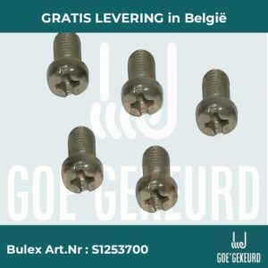 Schroef (5 st.) – productfoto • gratis verzending in België • BULEX Art.NR: S1253700