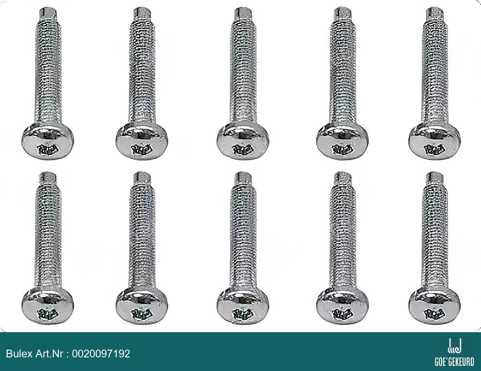 Schroef M5x33 (10 st.) – zijaanzicht • BULEX Art.NR: 0020097192