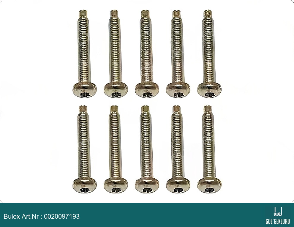 Schroef M5x33 (10 st.) – zijaanzicht • BULEX Art.NR: 0020097193
