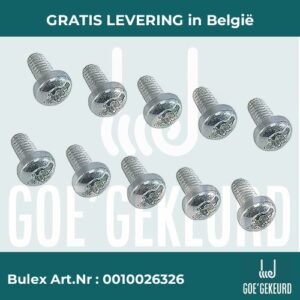 Schroef, (x10) – productfoto • gratis verzending in België • BULEX Art.NR: 0010026326