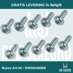 Schroef, (x10) – productfoto • gratis verzending in België • BULEX Art.NR: 0010046086