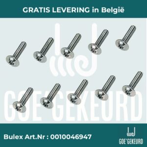 Schroef, (x10) – productfoto • gratis verzending in België • BULEX Art.NR: 0010046947