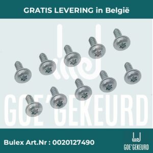 Schroef, (x10) – productfoto • gratis verzending in België • BULEX Art.NR: 0020127490