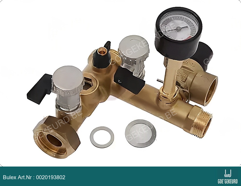 Ventielen (hydraulisch) – zijaanzicht • BULEX Art.NR: 0020193802